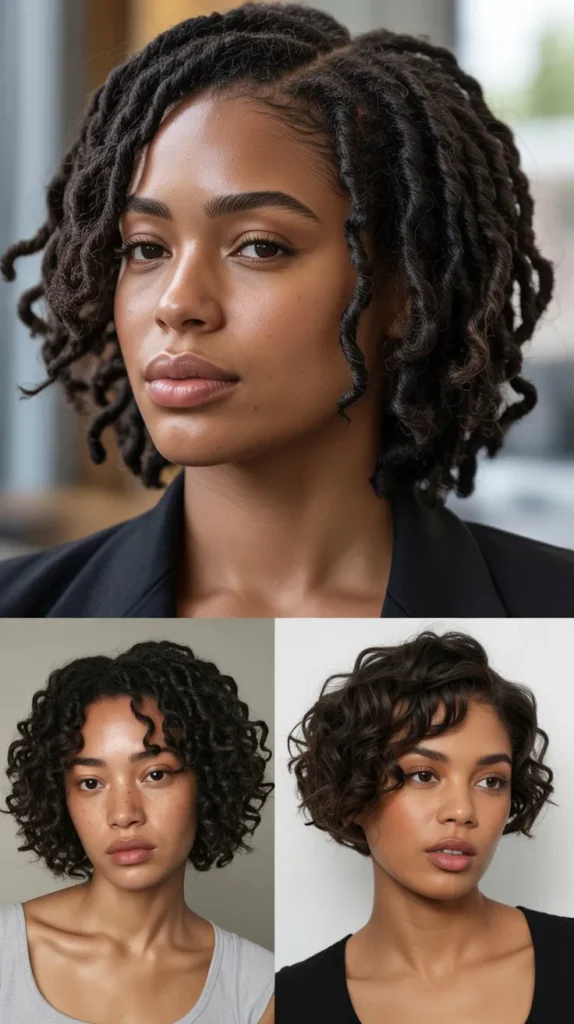 Wavy Short Locs