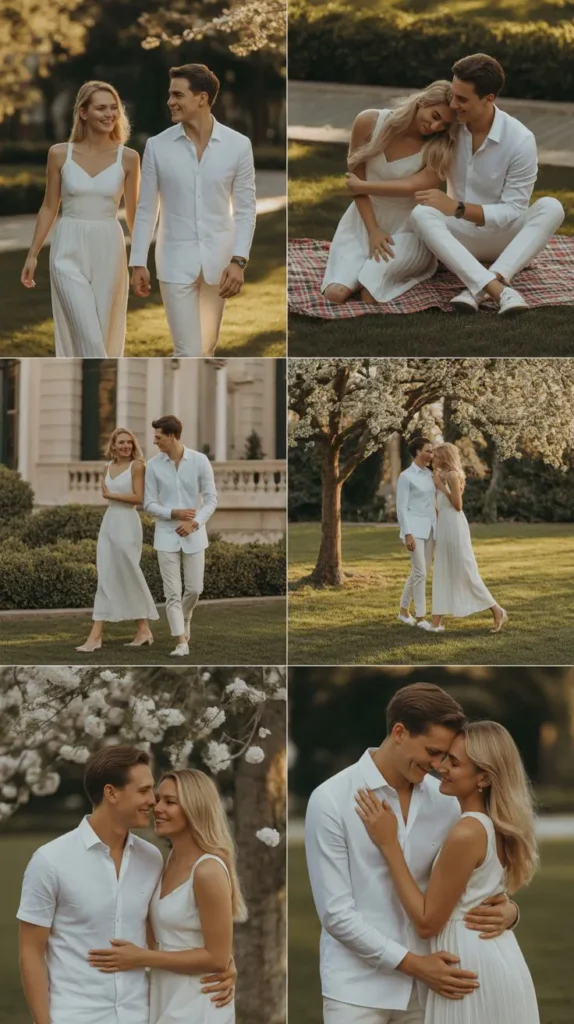 Elegant All-White Spring Outfits