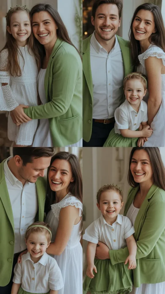 Green and White Easter Outfit Combinations
