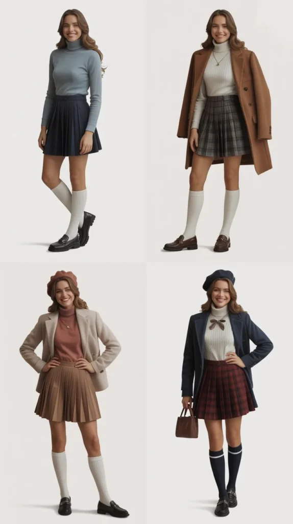 Turtleneck with Skirt