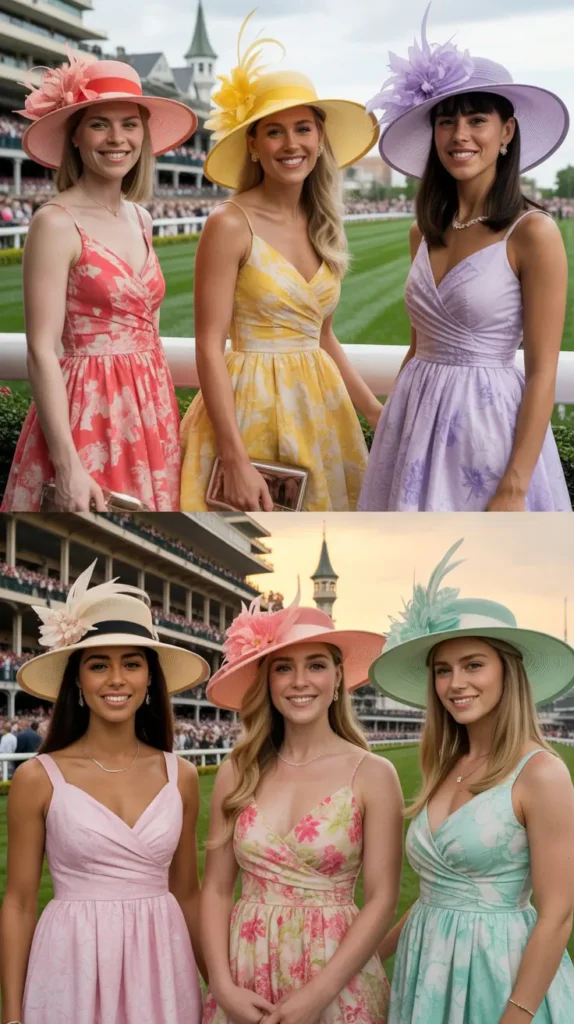  Floral Sundress Derby Look