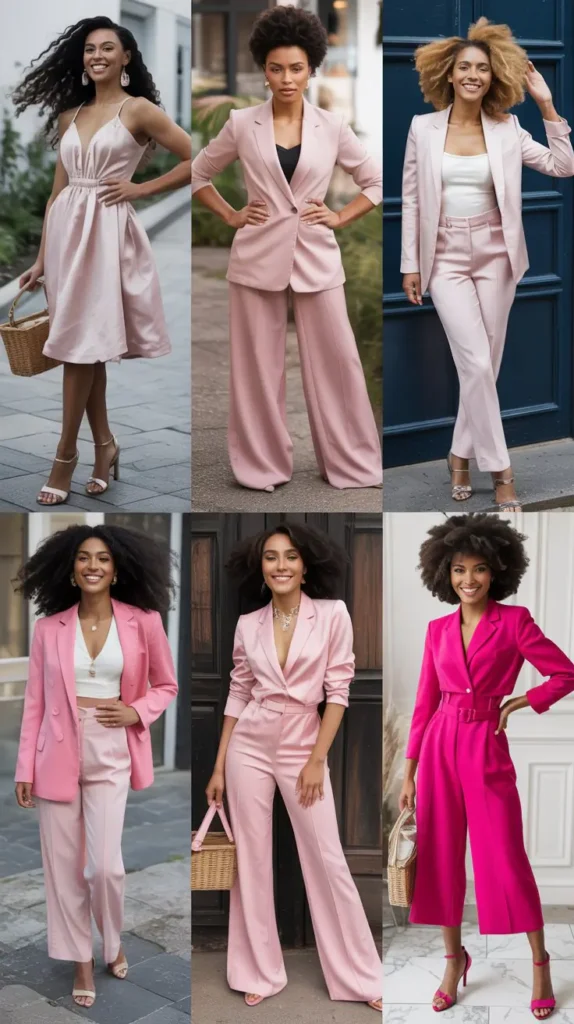 Monochrome Pink Easter Outfit