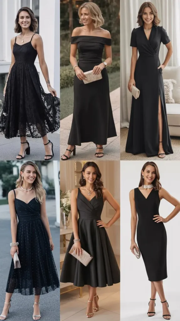 Timeless Black Summer Dresses