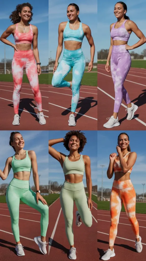 Tie-Dye Activewear Set