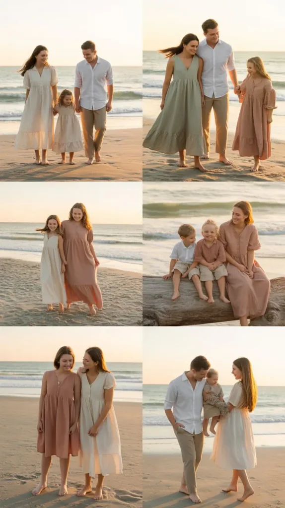 Spring Beach Family Outfit Inspiration