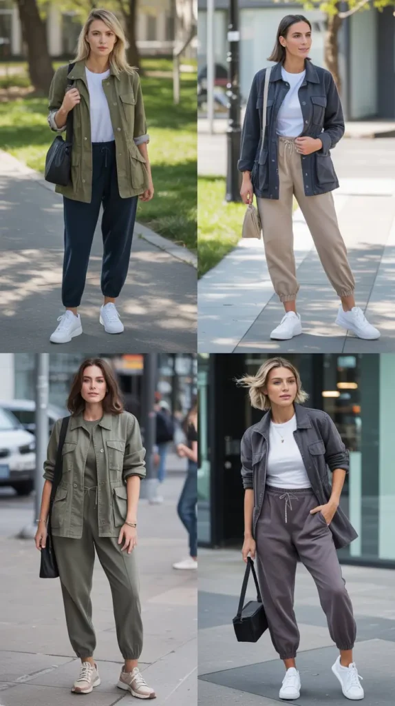  Utility Jacket with Joggers