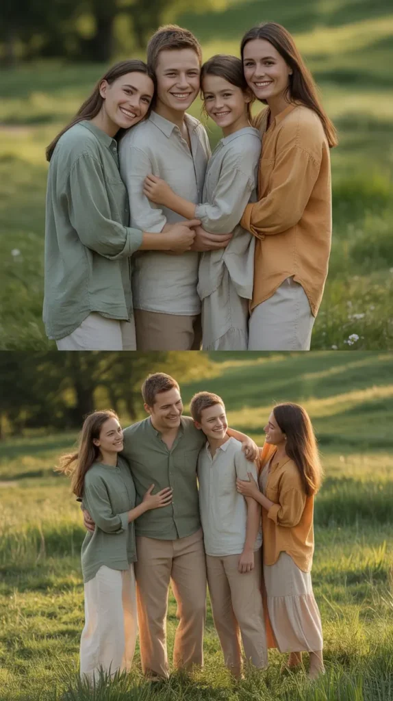 . Light Linen Outfits for Natural Spring Vibes