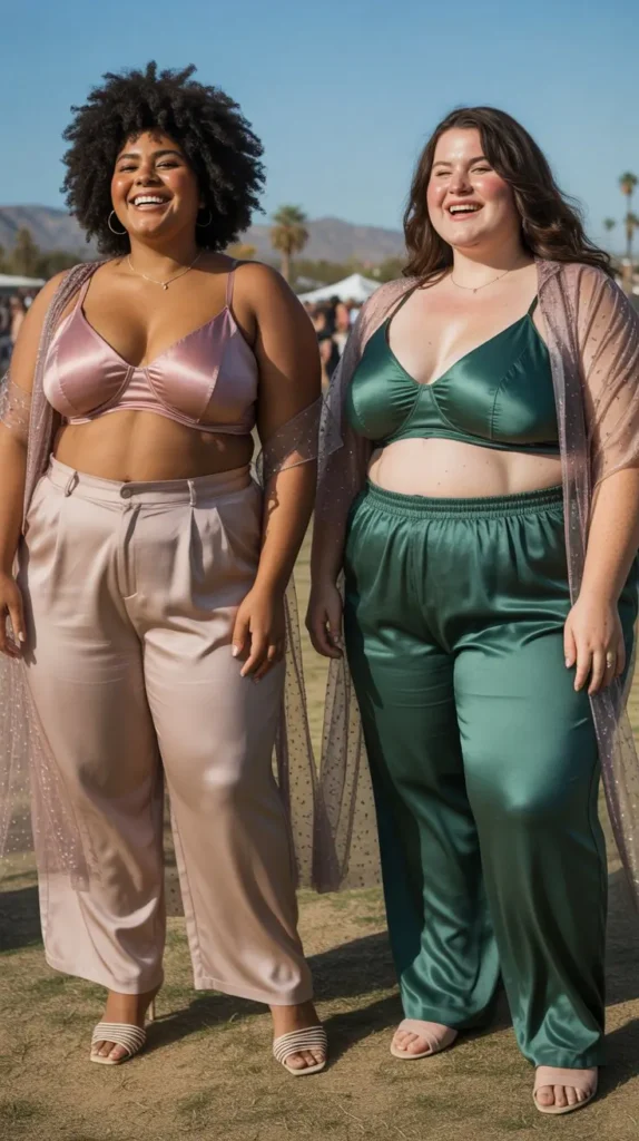 Festival Lingerie-Inspired Look
