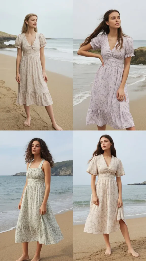 Floral Midi Dresses for Fresh Spring Energy
