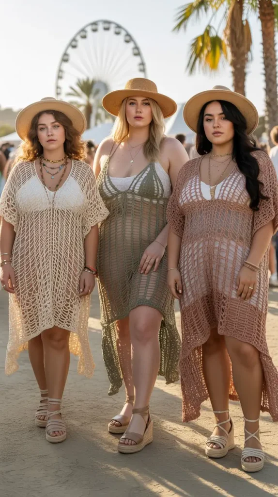  Crochet Beach Cover-Up as a Dress