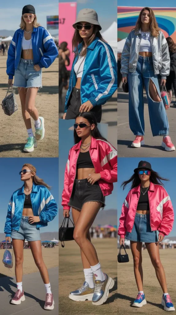 Sporty Racing Jacket Outfit