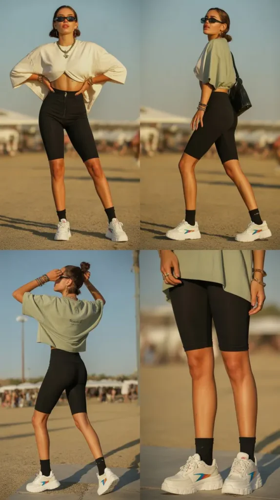  Sporty Chic Festival Outfit