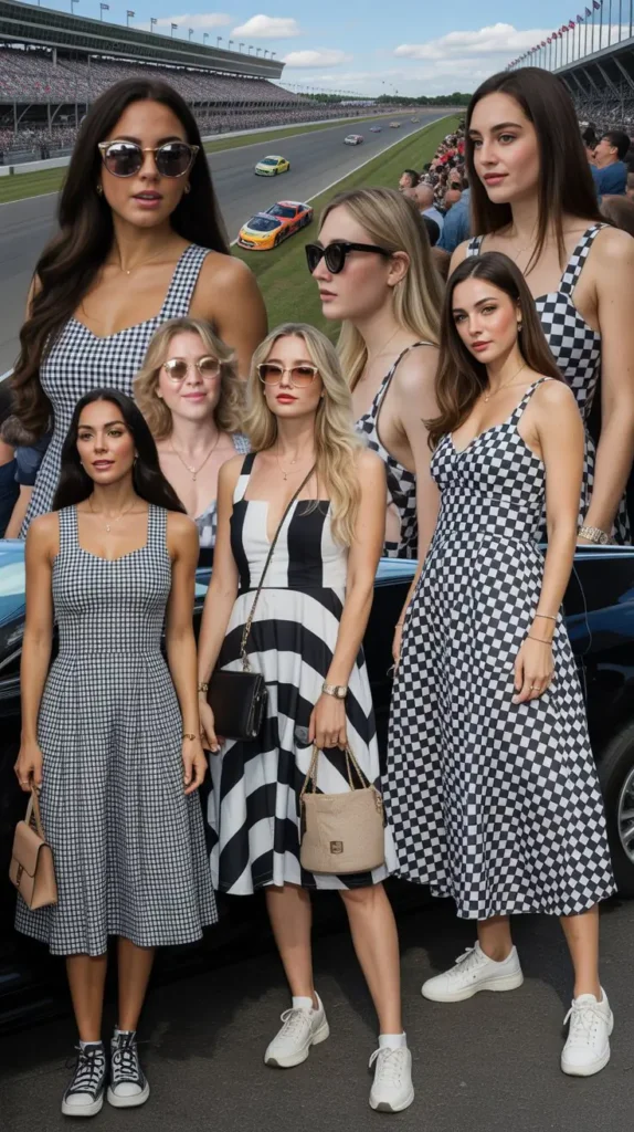 Checkered Flag-Inspired Sundress