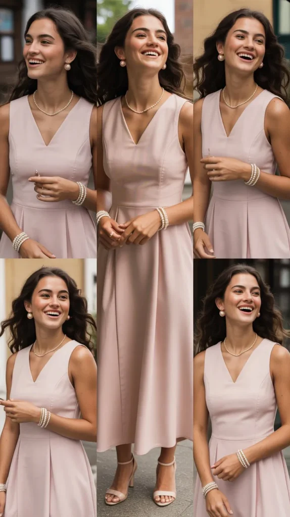 Pastel Pink Graduation Dress