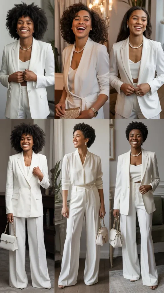 All-White Easter Pants Look