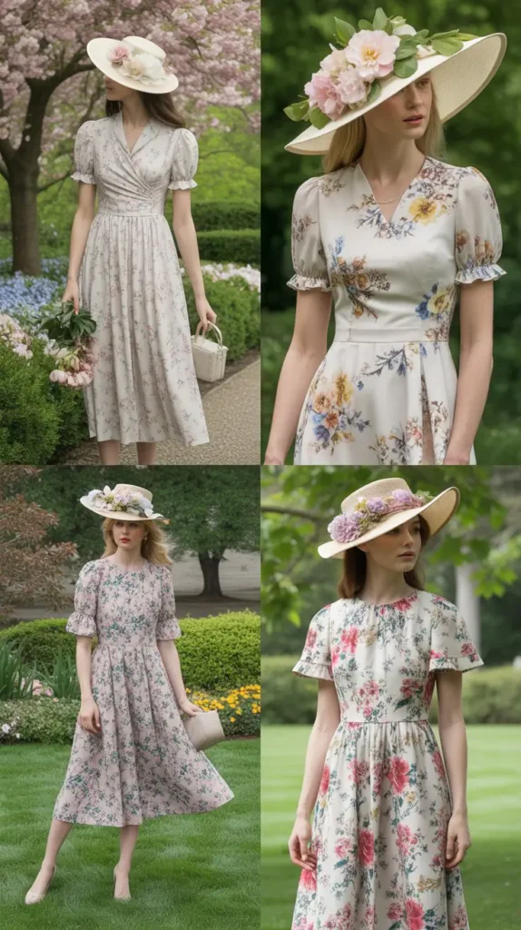 Floral Garden Party Look