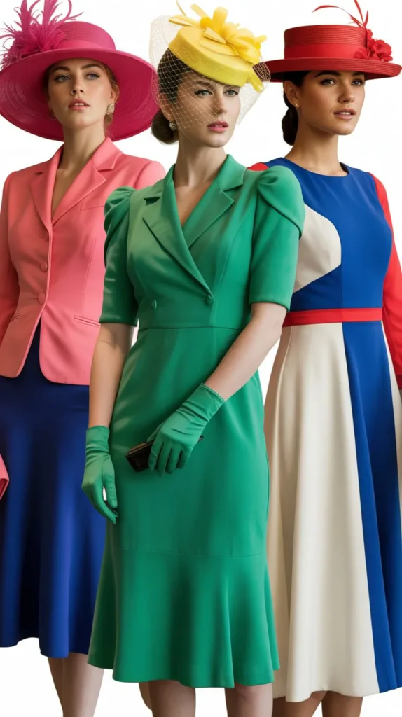 Bright Color Blocking Style