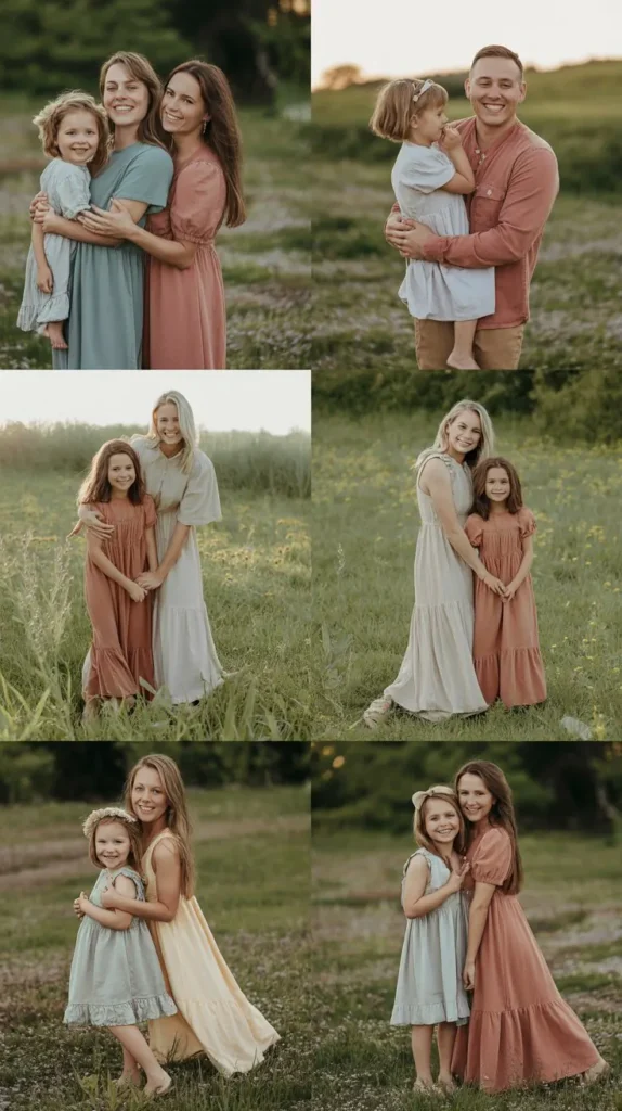 Boho-Inspired Easter Family Looks