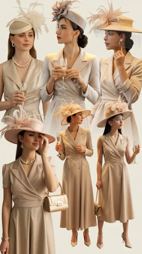 Champagne Gold Glam Outfit