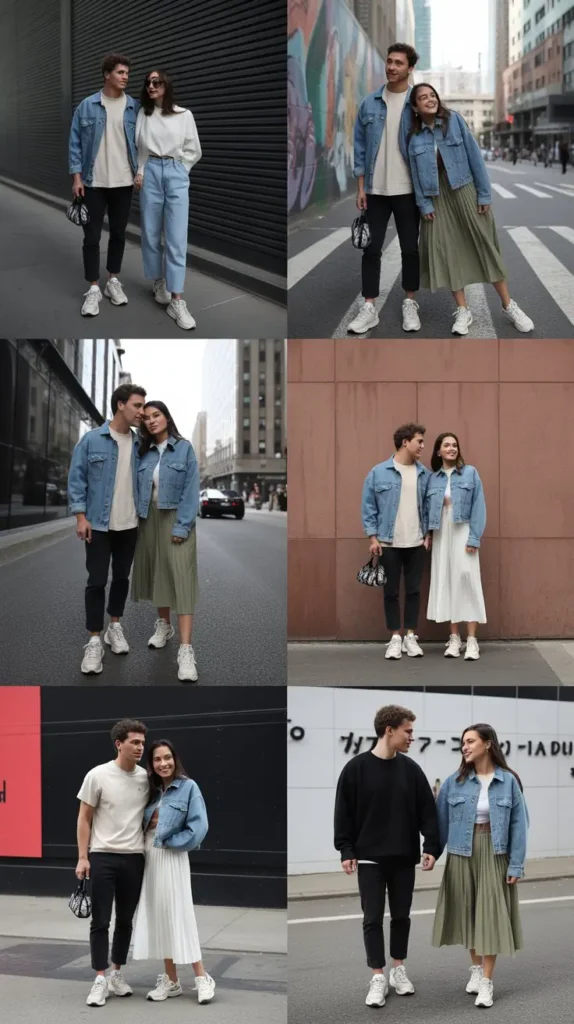 Modern Street Style Couple Fashion