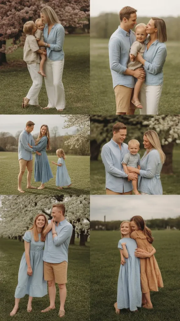 Soft Blue and Beige Palette