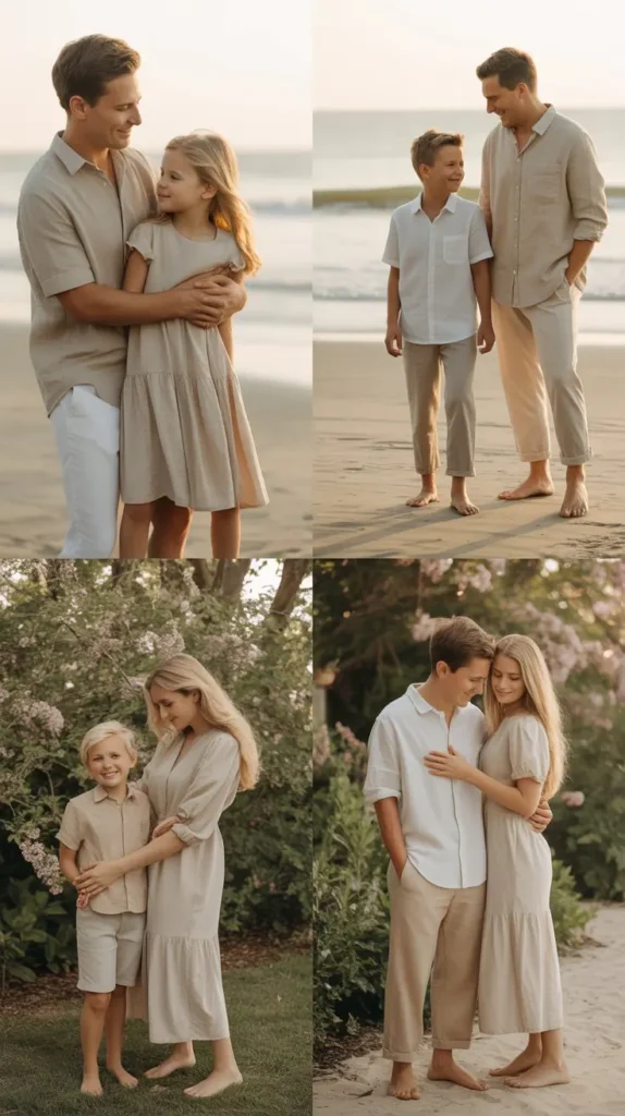 Neutral Linen Spring Looks