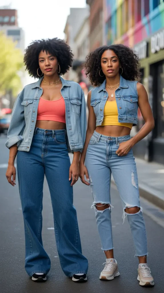  Denim-on-Denim Street Style