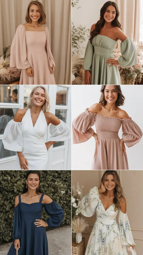  Statement Sleeve Dresses