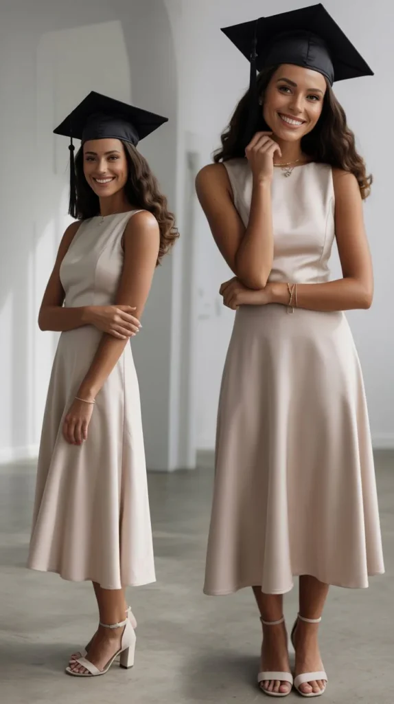 Minimalist Graduation Dress