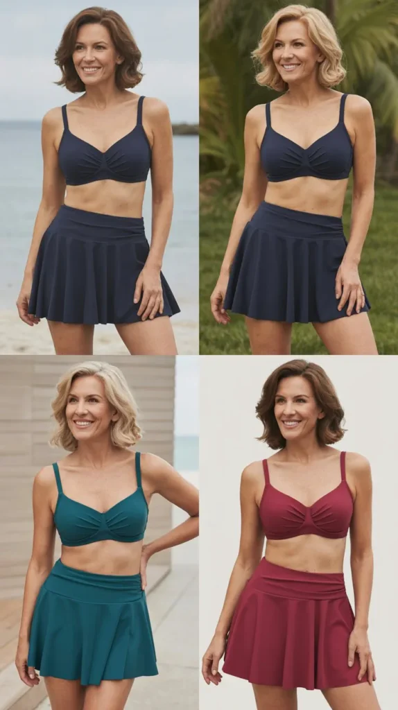 Skirted Bikini Bottoms