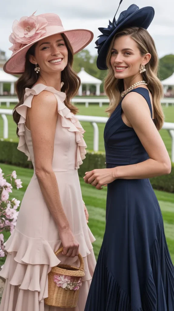 Feminine Ruffled Dress Look