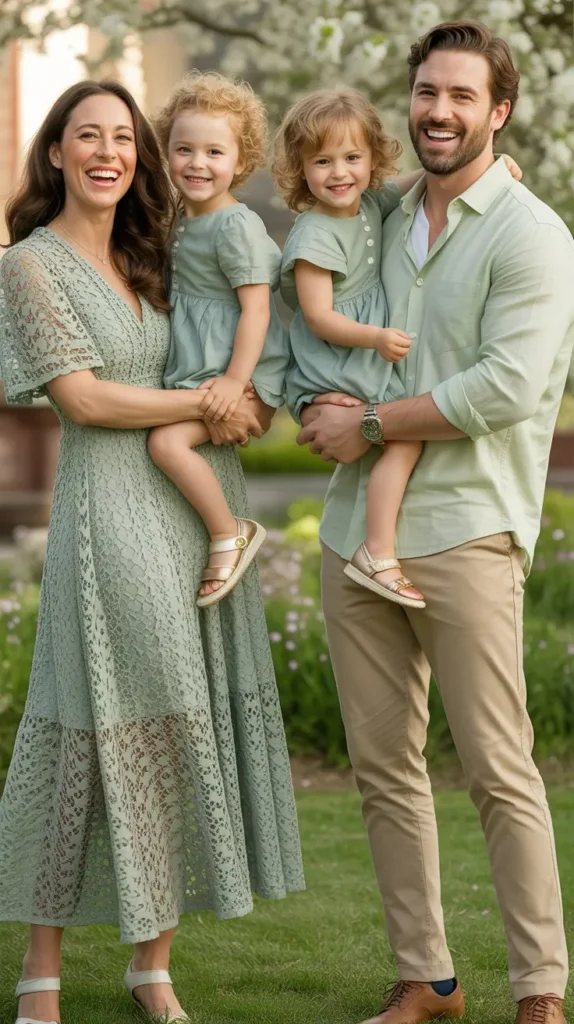 Pastel Green Easter Dress Inspiration