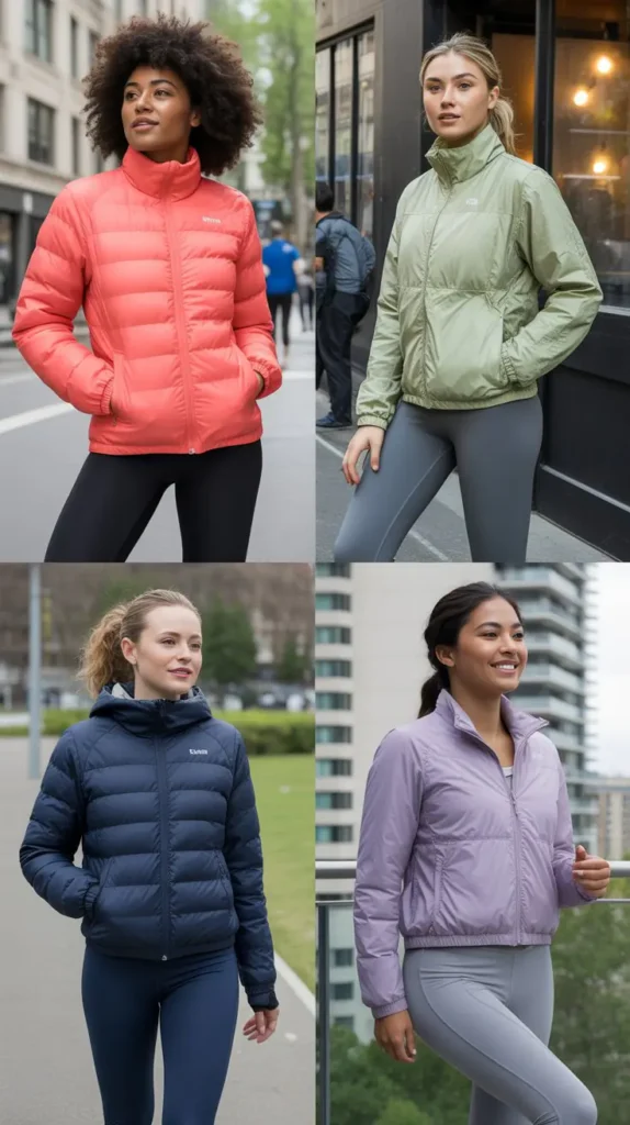 Puffer Jacket with Leggings