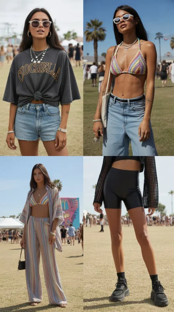 Oversized Shirt and Bikini Top