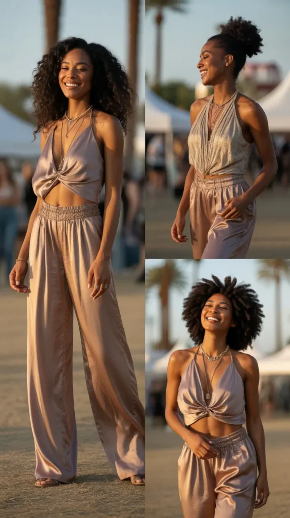 Silk Flow Luxury Outfit