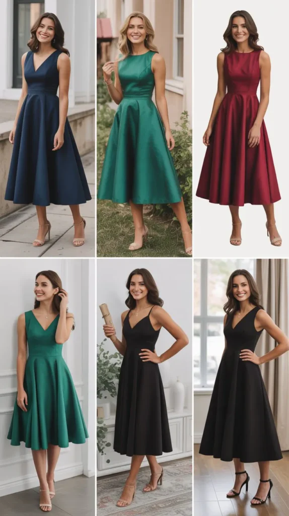 A-Line Graduation Dress