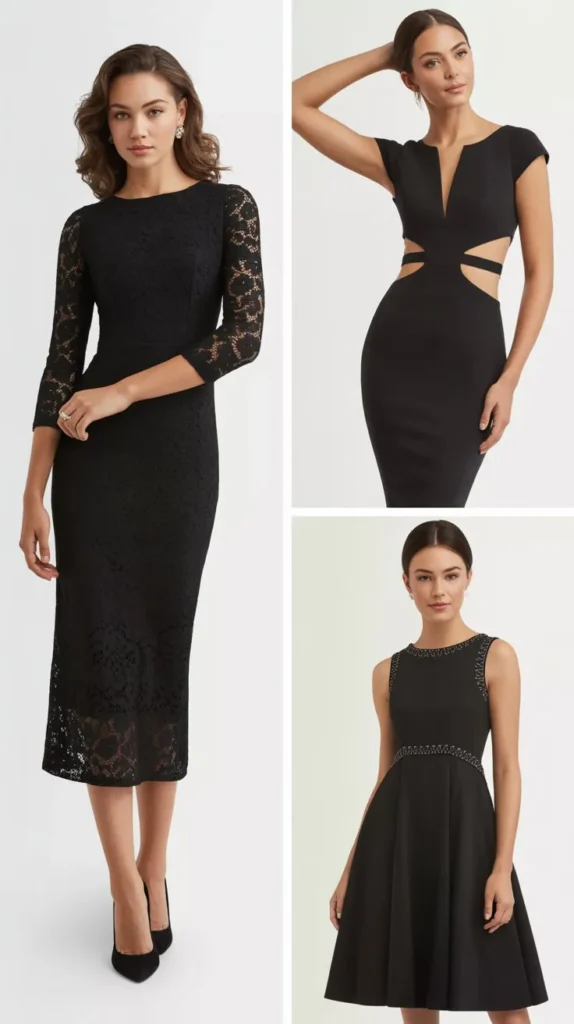 Sophisticated Black Formal Dress