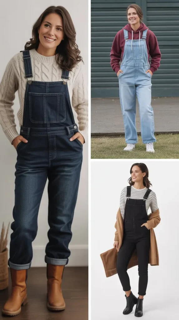 Thermal Top with Overalls