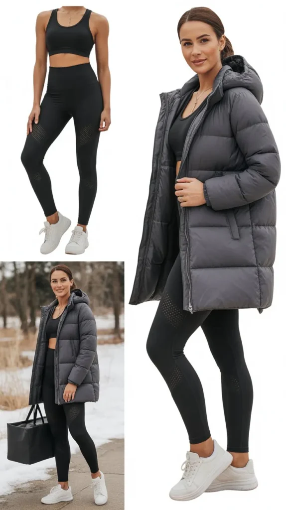 Athleisure Set with Coat