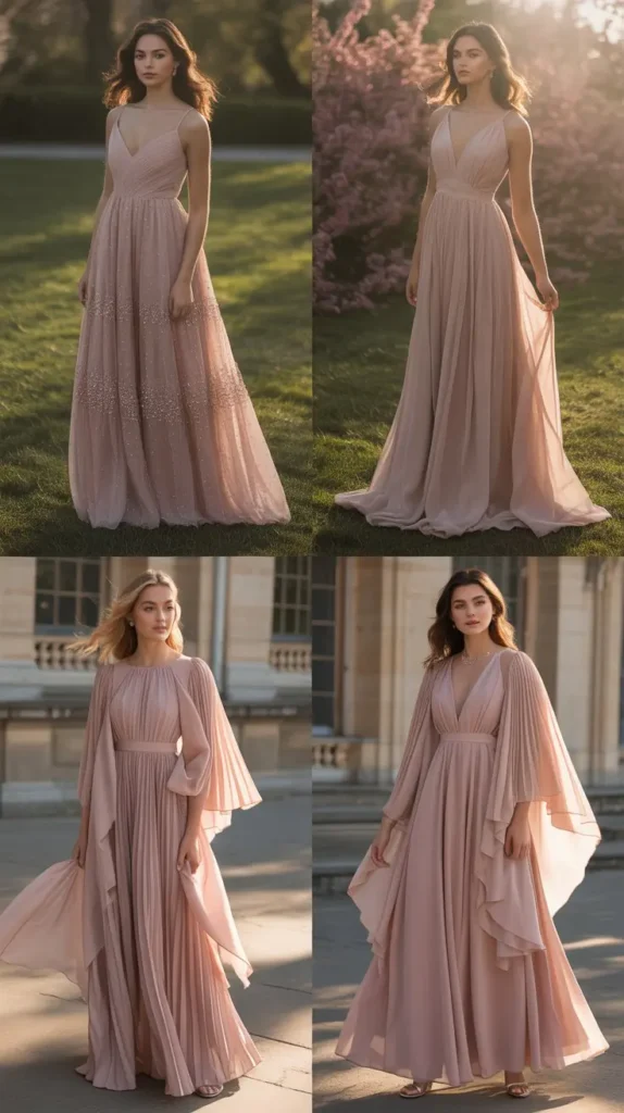 Romantic Blush Pink Gown