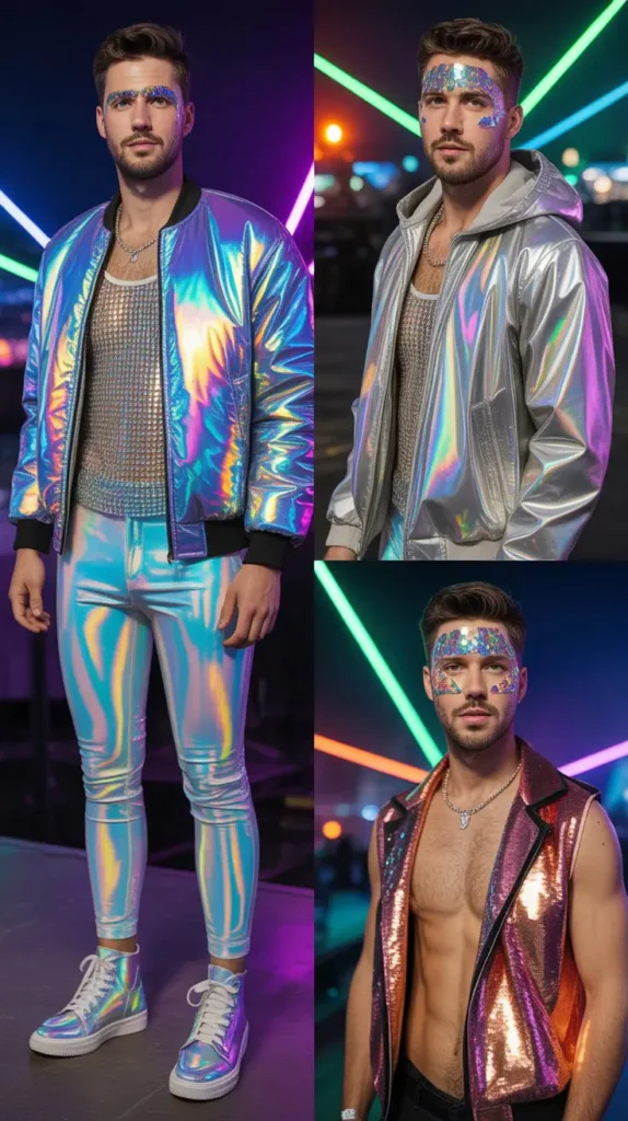 Rave-Inspired Festival Fits: Metallics and Glitter Galore