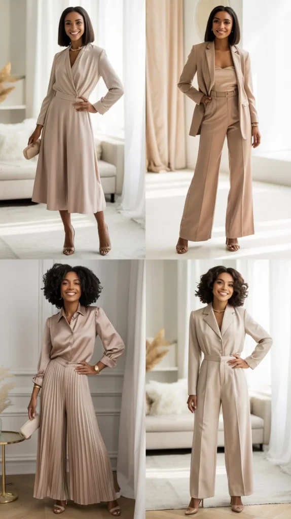 Classy Nude Tone Outfit