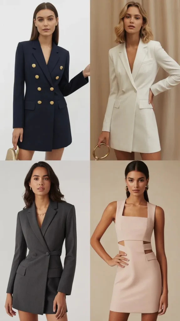  Blazer Graduation Dress