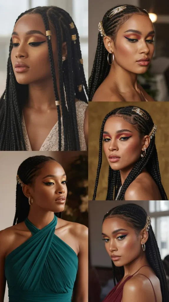 Fulani Braids with Beads