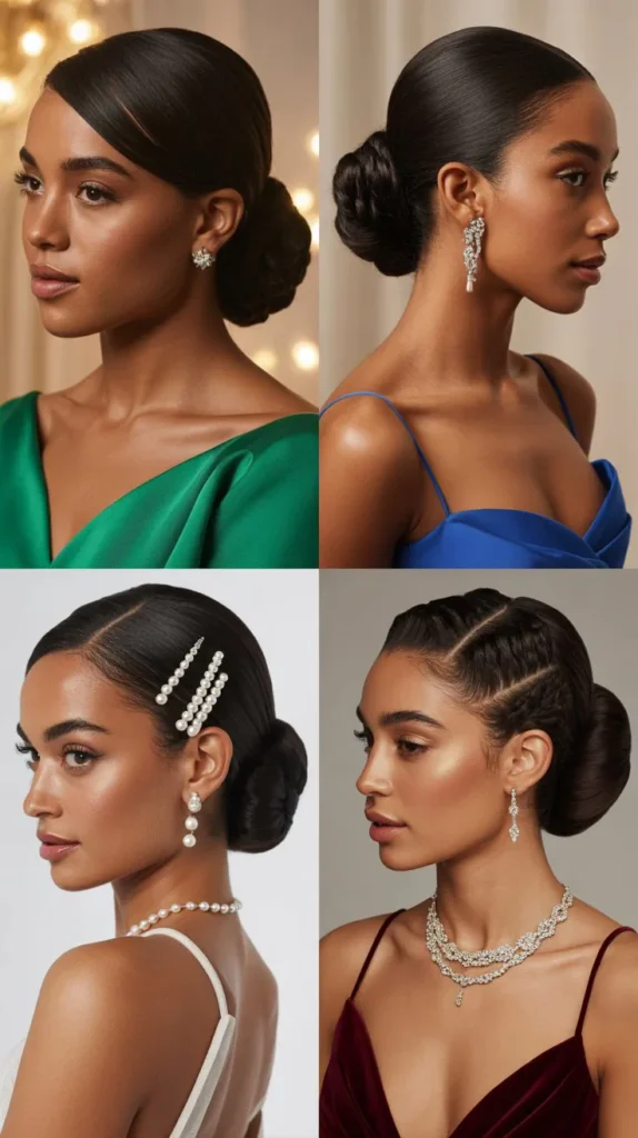 Low Chignon Bun