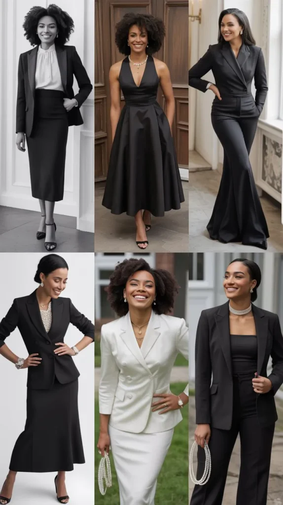 22. Classic Black and White Easter Style
