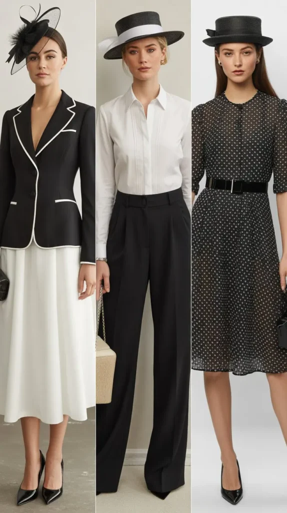  Bold Monochrome Outfit