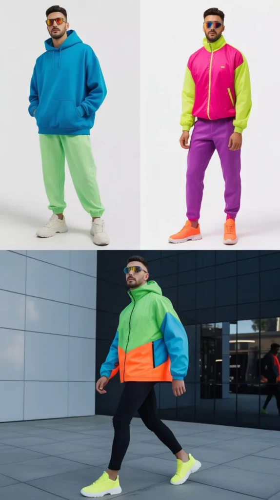 Neon and Color-Blocked Looks: Bright Is Right in 2025