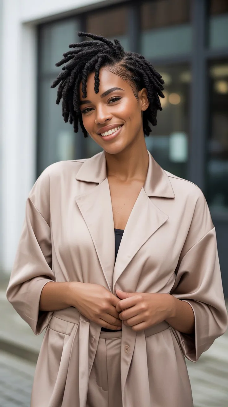 32 Chic Short Loc Styles Black Women