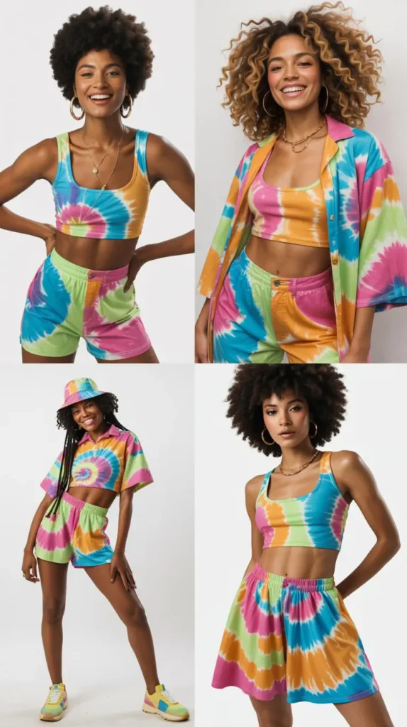 Tie-Dye Matching Set